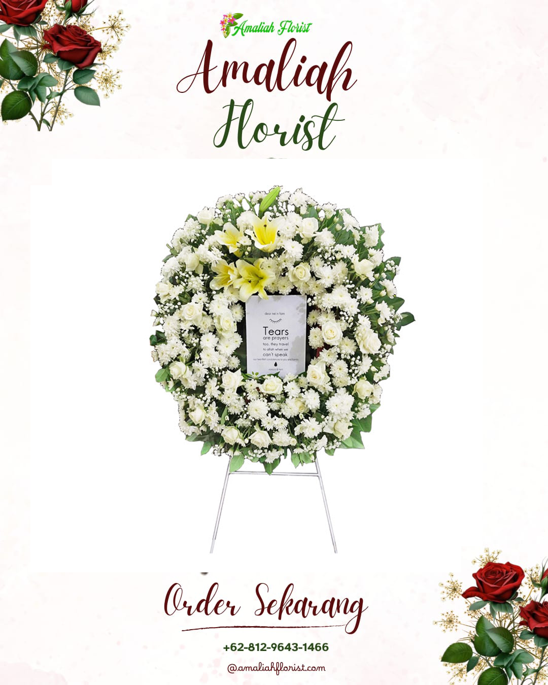 Krans Bunga Duka Dharmasraya